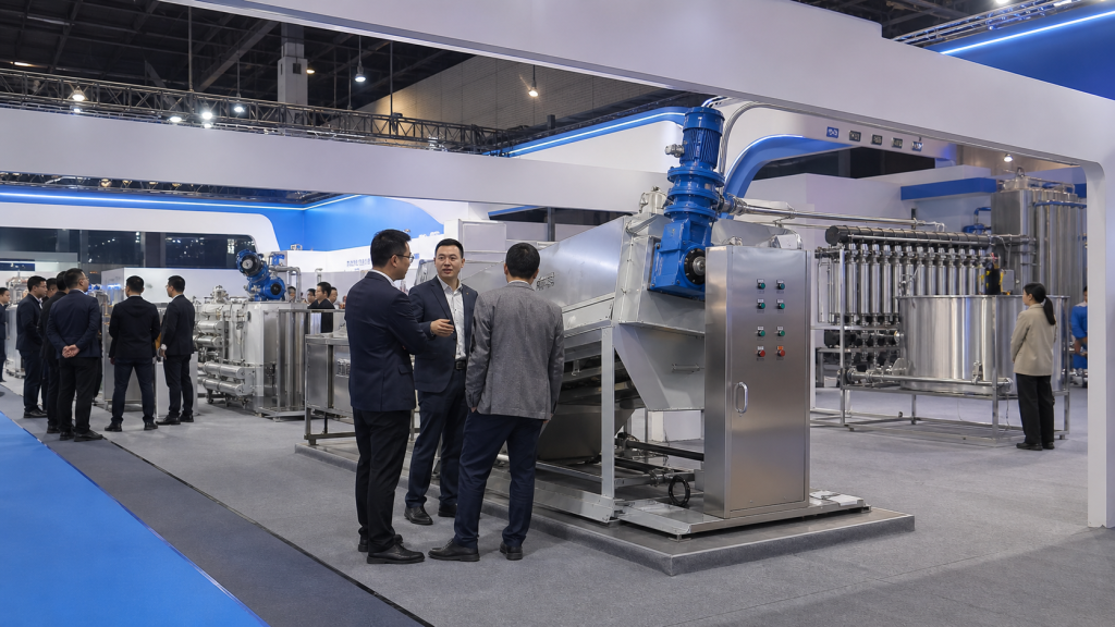 Water treatment equipment exhibition at WATERTECH CHINA 2026