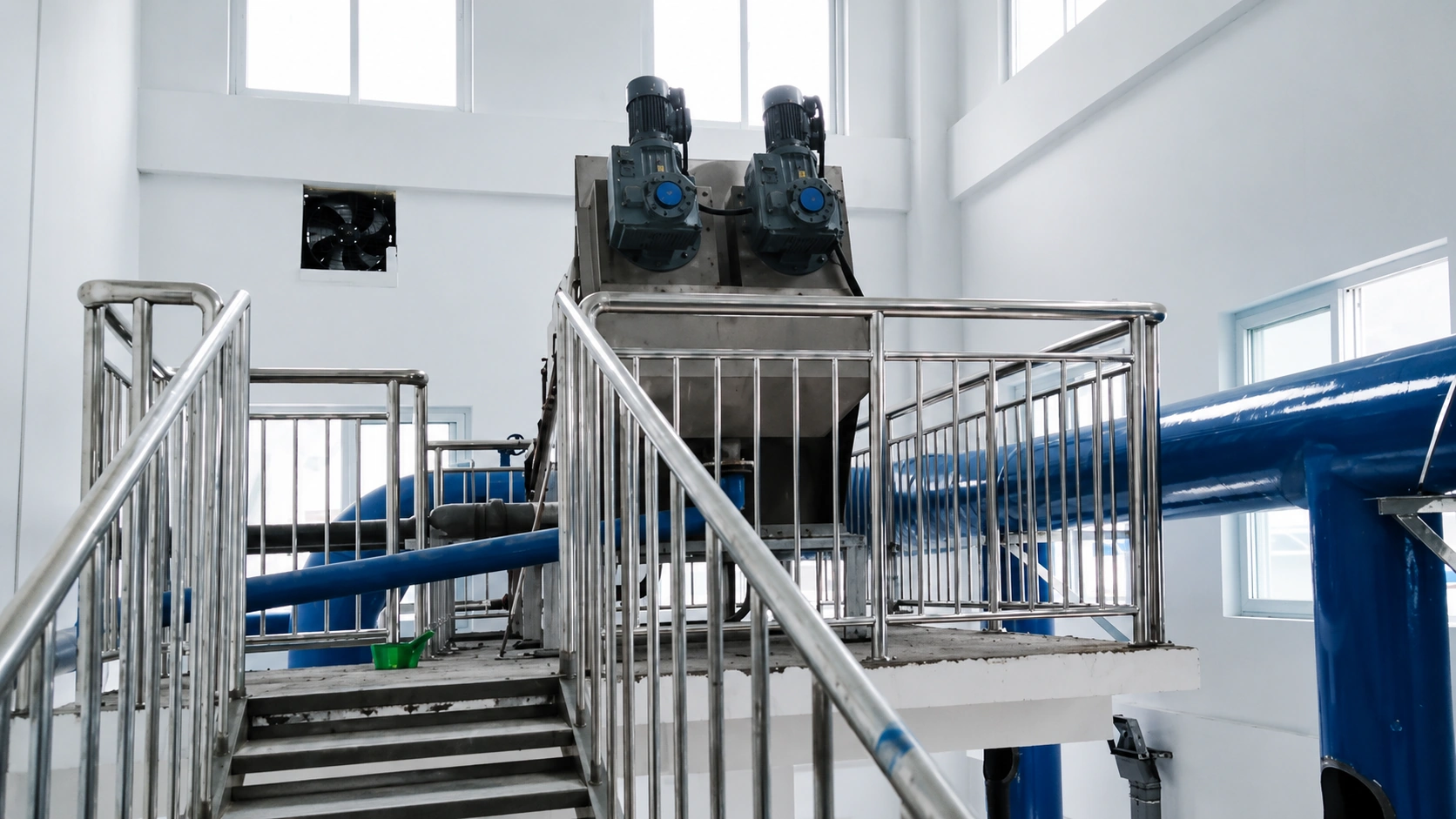 Проект многодискового винтового сгустителя осадка STC-SST в Шэньси